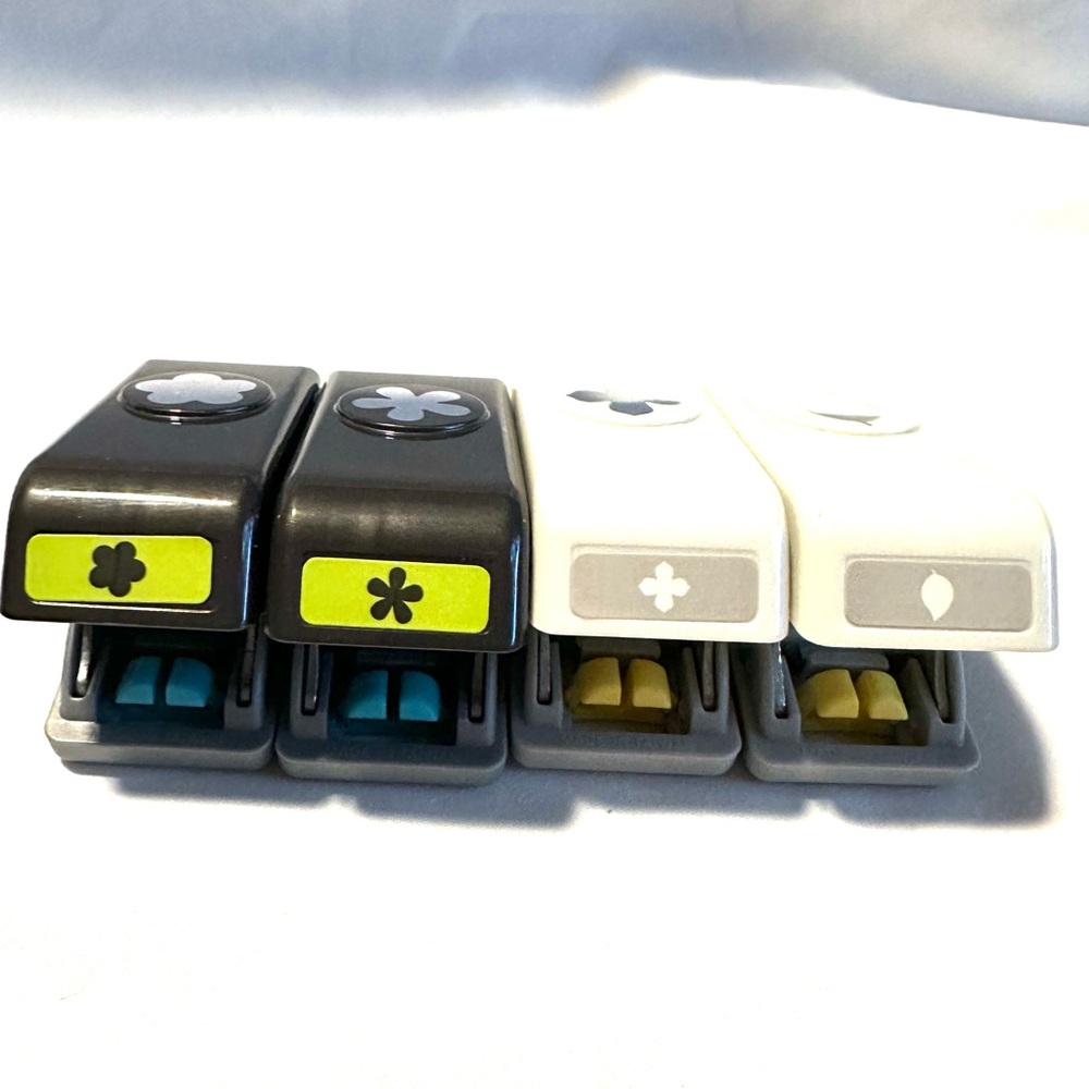 PAPER PUNCHES set of 4 small punches